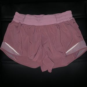 OPEN TO OFFERS! Lululemon hotty hot shorts pink